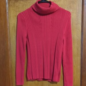 Women's Ribbed Turtleneck Sweater